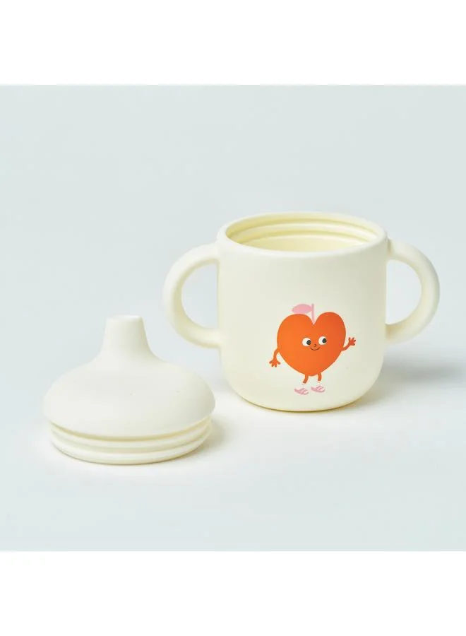SUNNY LIFE  Sippy Cup Poppy the Peach Cream  | Best Price UAE